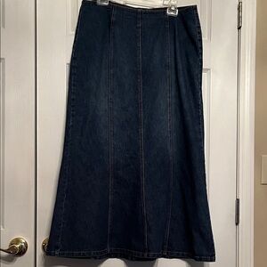 Ladies denim skirt